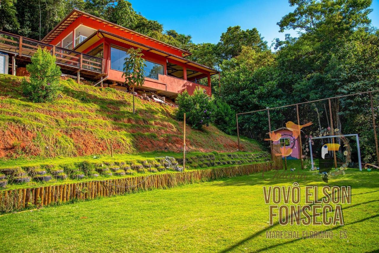 فيلا Chacara Vovo Elson Fonseca - Um Refugio Nas Montanhas Capixabas ماريشال فلوريانو المظهر الخارجي الصورة